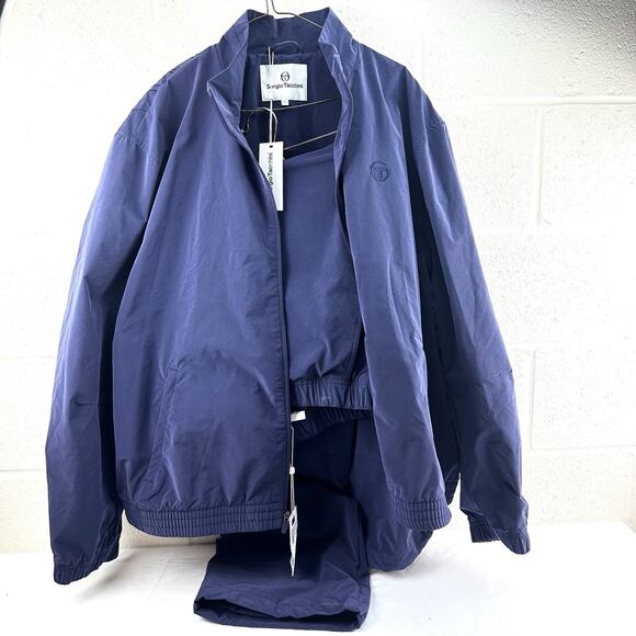 Sergio Tacchini Tracksuit XXL - Nico - Blue Eclipse, Embroidery, New With Tags - Picture 10 of 16